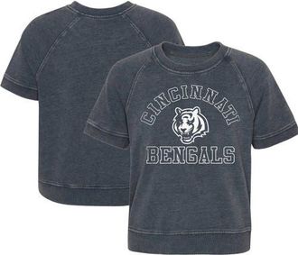 Outerstuff Girls Juniors Heather Charcoal Cincinnati Bengals Cheer Squad Raglan T-Shirt at Nordstrom, Size Medium