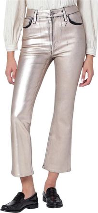 Frame Denim The Reboot Crop Jeans - Dames - Cropped Jeans - Grijs - W28 - Katoen - Jeans