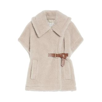 Max Mara Dames, Jassen, Beige, Maat: M/L Zijde