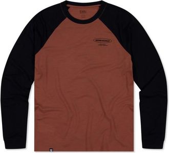 Mons Royale Icon Merino Air-Con Raglan Merinoshirt f&uuml;r Herren | schwarz