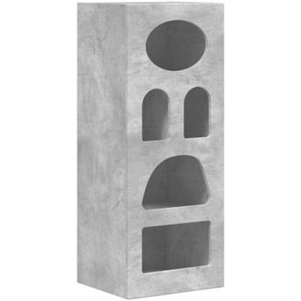 vidaXL Sideboard Concrete Grey 40 x 35 x 100.5 cm Engineered Wood vidaXL