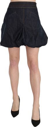 Exte Jeans Cotton Stretch A-line Womens Mini