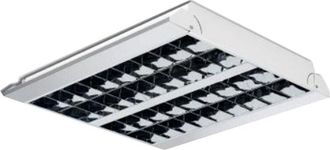 Beghelli Plafoniera Incasso Speculare Beghelli 4X18W Salva Spazio ( Beghelli cod. 18040 )