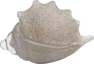 Jamie Young Co. Triton Hand Blown Decorative Glass Shell, Grey at Nordstrom
