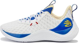 Under Armour Curry 10 White Blue 3027510-100
