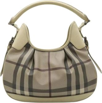 Burberry Pre-owned Shoulder Bags, female, Multicolor, Size: ONE SIZE Pre-owned Checkered PVC Leather Shoulder Bag