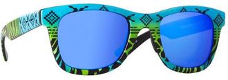 Italia Independent II 0090INX 033.000 Mens Sunglasses Green Size 50