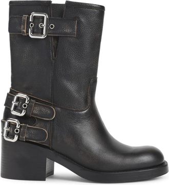 Chloé Black Leather Boots