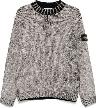 Stone Island Compass-Patch Sweater - Mens - Cotton