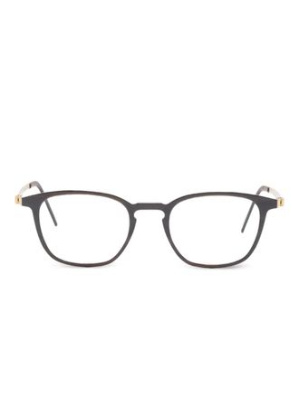 Lindberg Bril met rechthoekig montuur - Bruin