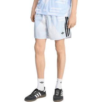 adidas Bruised Banana Allover Print Shorts in White// at Nordstrom, Size Xx-Large