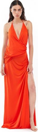 Mother of All Moon Maxi Dress in Orange at Nordstrom, Size X-Small