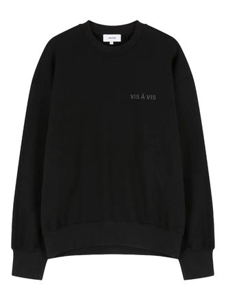 Vis &agrave; Vis logo sweatshirt - Black