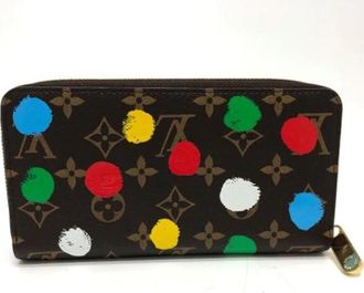 Louis Vuitton Pre-owned Canvas Portemonnee - Dames - Vintage Accessoires - Bruin - ONE Size - Vintage