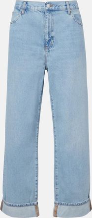Frame Denim The Hang Cuff straight jeans