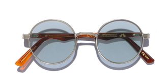 L.G.R Zelalem 6693 Mens Sunglasses Silver Size 48