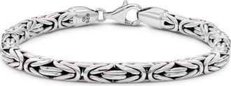Devata Borobudur Chain Bracelet in Sterling Silver, 5mm at Nordstrom, Size 8