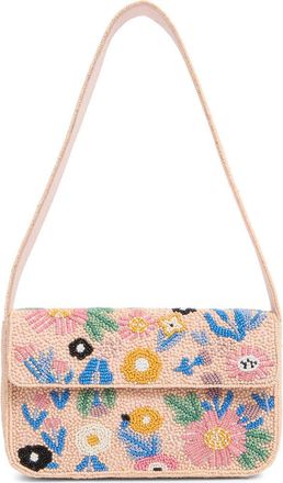 Collection XIIX Floral Beaded Shoulder Bag in Pink Multi at Nordstrom Rack