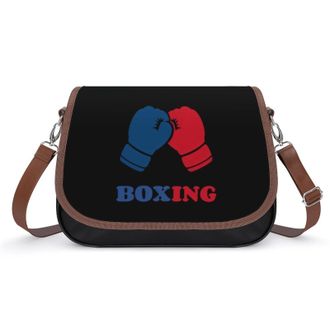Generic I Love Boxing Fashion Womens Crossbody Bags Novelty Handbag Shoulder Bag Purse
