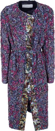 Dries Van Noten Coat Print Embroidery Rivkam