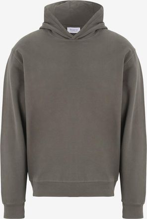 04651/ Kapuzensweatshirt aus Baumwolle