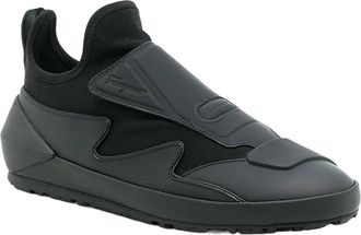 Ferragamo Sock Leather Sneaker