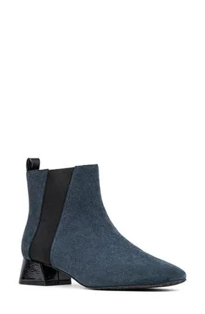 Donald J Pliner Square Toe Boot in Navy at Nordstrom Rack, Size 7.5