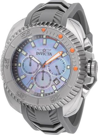 Invicta Coalition Forces 49789 Heren Horloge - Quartz Uurwerk - Roestvrij Staal met zilveren Wijzerplaat - 50mm