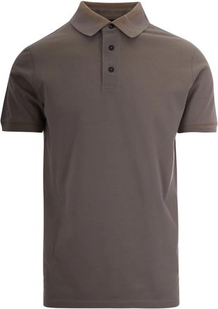Emporio Armani Polo Shirt - Heren - Polos - Bruin - L - Tops