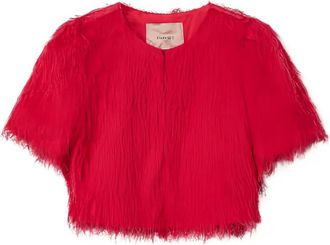 Twin-Set Giacca a maniche corte - Rosso