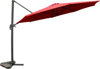 Concept Usine Sombrilla terracota recta redonda 3,5 x 3,5 m giratoria 360