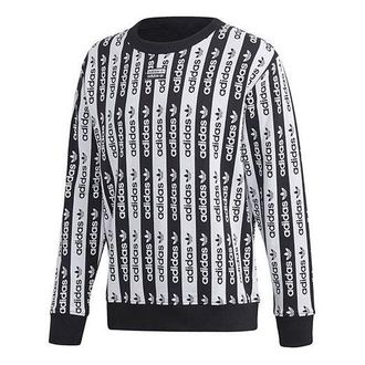 adidas originals D Crew Colorblock Stripe Sports Black White FM2292