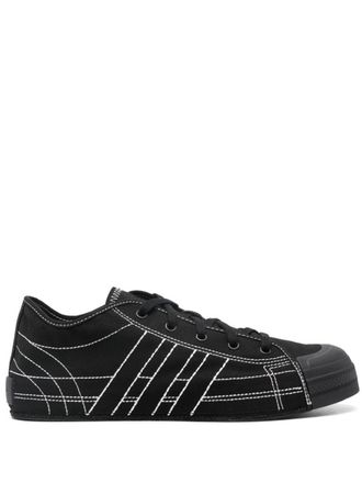 Yohji Yamamoto Nizza Low Leather Sneakers