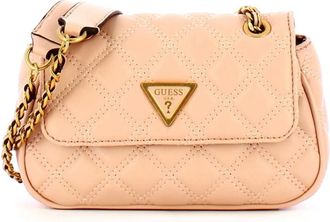 Guess Tassen, Dames, Beige, ONE Size, Chain Strap Shoulder Bag