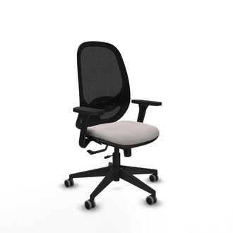 Piqueras y Crespo Silla De Oficina Piqueras Y Crespo Cilanco Negro Reposabrazos Ajustables