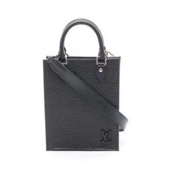 Louis Vuitton Pre-owned Petit Sac Plat Epi Handbag - Dames - Pre-owned - Zwart - Maat: ONE Size Leer
