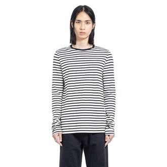 Ann Demeulemeester Greg Striped Long-Sleeve T-Shirt