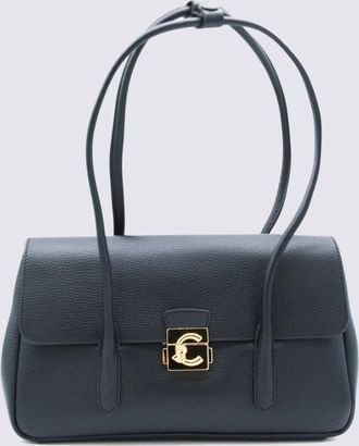 Coccinelle Black Leather Shoulder Bag
