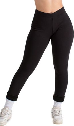 Watson's Womens Velour Winter Legging in Black at Nordstrom, Size Xx-Large