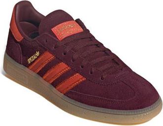 adidas Handball Spezial Sneaker in Maroon/Preloved Red/Gum at Nordstrom, Size 10.5