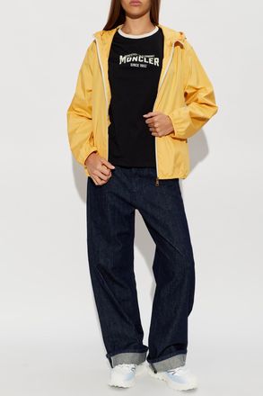 Moncler Fegeos Jacket, Womens, Yellow