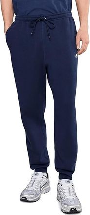 Nike Club Fleece Joggers Mens Workout Obsidian/Obsidian/White : 2XL, Cotton/Polyester