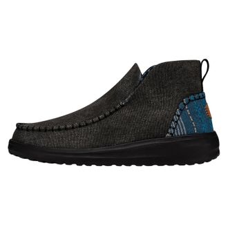 HeyDude Hey Dude Womens Denny Heavy Canvas Fashion Boot, Black, 6.5 UK