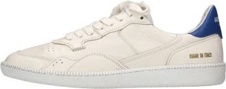 Hidnander Leren Sneakers - Heren - Sneakers - Wit - 40 EU - Leer - Schoenen