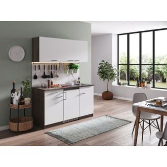 Respekta Cucina Modulo cucina cucina singola rovere York bianco Oliver 150 cm Respecta