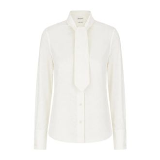 Alexander McQueen Dames, Blouses & Shirts, Wit, Maat: S