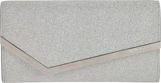 Jimmy Choo London Fine Glitter Leather