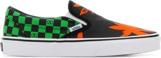 Valentino Garavani Multi Color Printed Classic Slip-On Sneakers