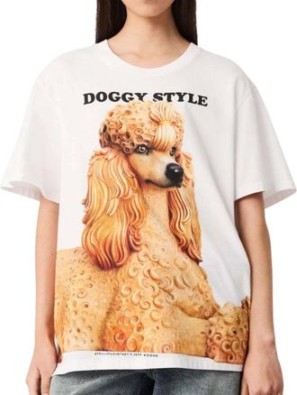 Stella McCartney White Jeff Koons Cotton T-shirt