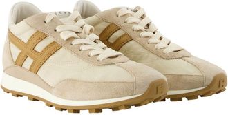 Hogan Womens H699 Sneaker Beige Calfskin